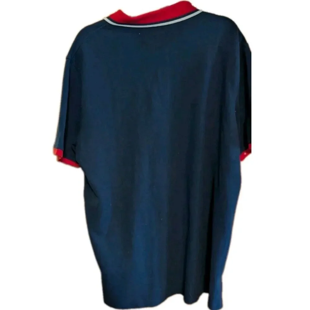 Polo Ralph Lauren AMERICANA Classic Fit Polo Shirt FLAG. Navy XL